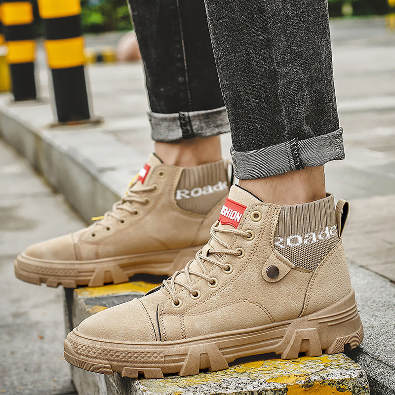 Unleash Your Adventure with British Style Army Desert Boots